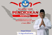 Kepala Dinas Pendidikan Kabupaten Pasuruan Mengucapkan Selamat Hari Pendidikan Nasional 2024