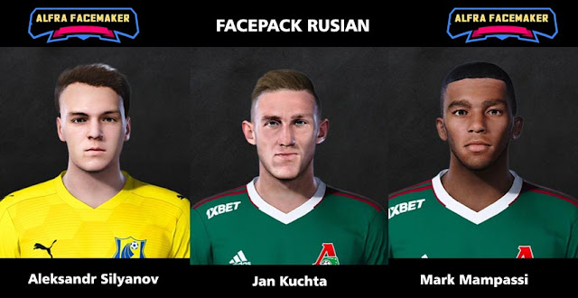 Mini Facepack Russian 2022 For eFootball PES 2021