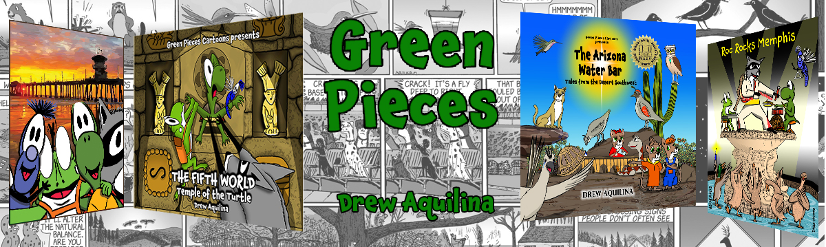 Green Pieces Long Form Cartoons