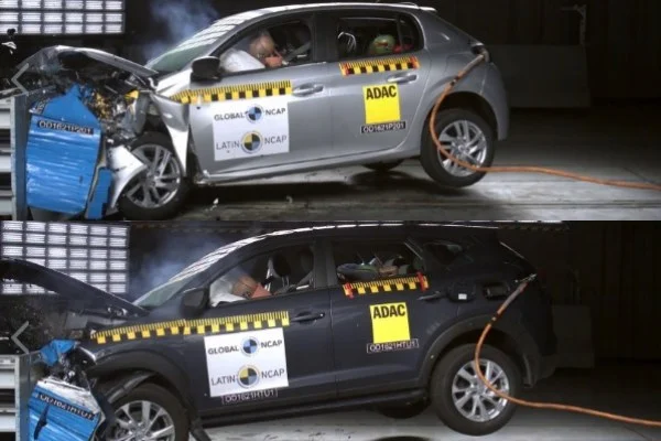 Peugeot 208, Hyundai Tucson Seguridad Latin NCAP