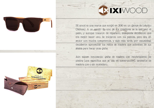 Collage de imágenes de varios productos de la marca IXI Wood como propuesta para Susana el buyer-person