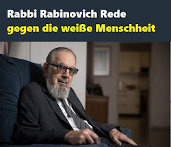 Rabbi Rabinovich - Rede gegen die weiße Menschheit