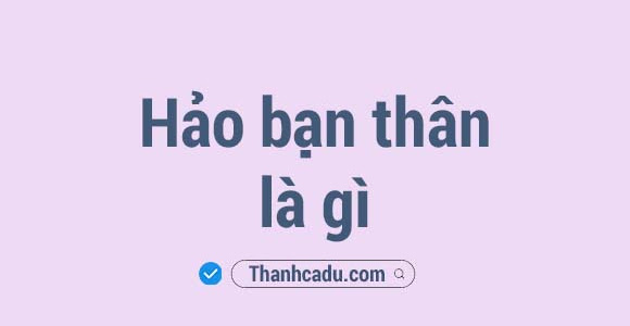 Hảo bạn thân là gì?