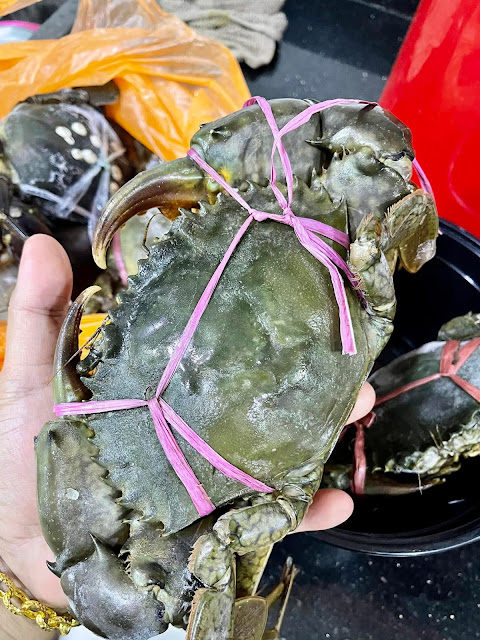 Menu Harini Ketam Nipah Masak Lemak Cili Api