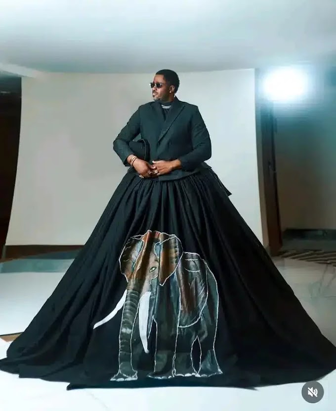 ENTERTAINMENT: Desmond Elliot’s outfit at AMVCA raises concerns ||starloaded.com.ng 