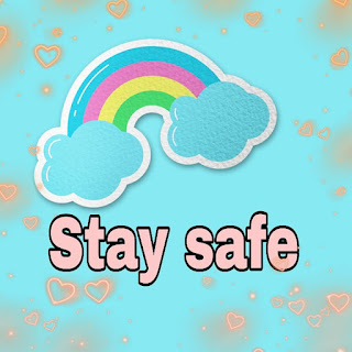 coronavirus Stay safe greeting card