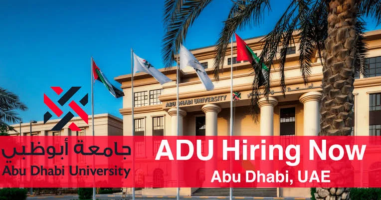 Abu Dhabi University Careers 2021 | ADU Jobs Abu Dhabi