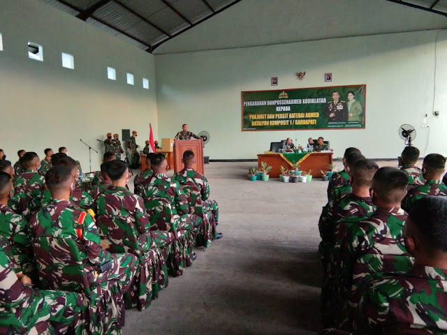 Forkopimda Natuna Menyambut Danpussenarmed Kodiklatad dan Dirsen Pussenarmed