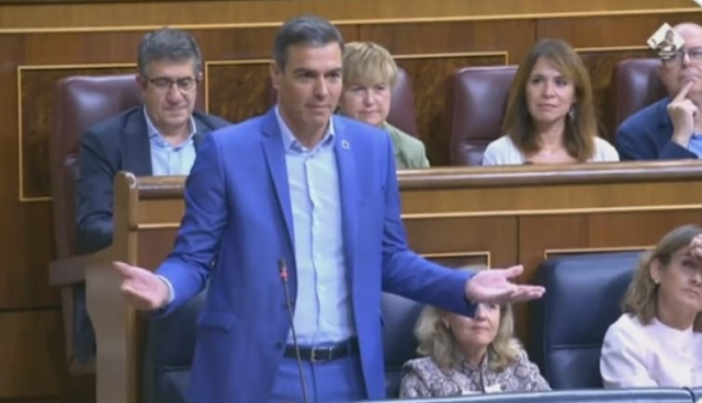 Pedro Sánchez. Sesión de control.