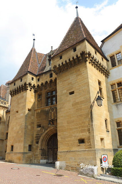 Entrada al Castillo de Neuchatel