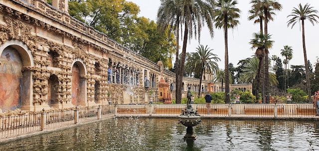 Photo 23/27 - Seville - L'Alcazar - Les jard...