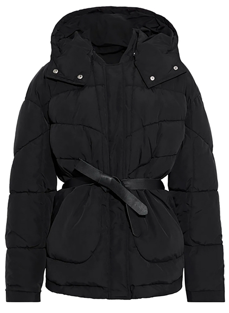 belted iro puffer jacket