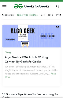Geeks for geeks рдХреНрдпрд╛ рд╣реИ рдЗрди рд╣рд┐рдВрджреА?  Geeks for geeks рдкрд░ coding practice рдХреИрд╕реЗ рдХрд░реЗрдВред