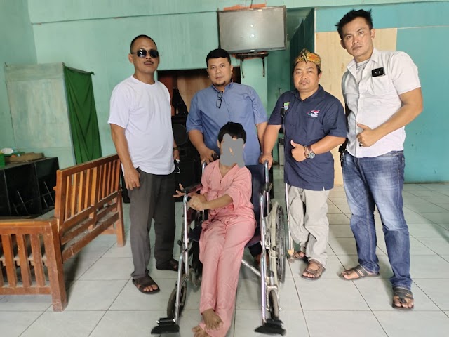 Ketua NPCI Kabupaten Bekasi Kunjungi Gadis Disabilitas Korban Perkosaan