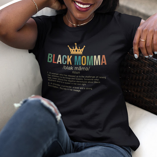 Black Momma Definition T-Shirt