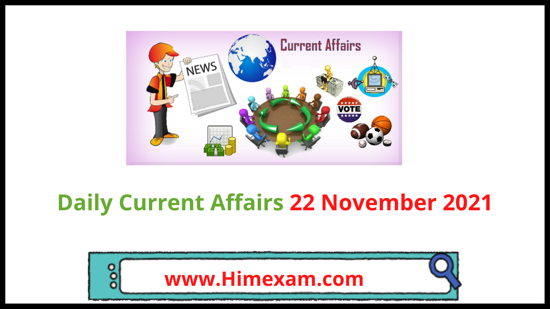 Daily Current Affairs 22 November 2021