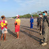 Sat PolAirud Polres Ciamis Melakukan Patroli Sekaligus Pengamanan Dikawasan Pantai Pangandaran