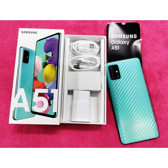 [ lord2bupkus ] 🔥 พร้อมส่ง 🔥 Samsung Galaxy A51 Ram 8 GB/128 GB สีฟ้า มือสอง เหลือประกันศูนย์ไทย