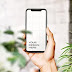Mobile Phone in Hand Mockup PSD