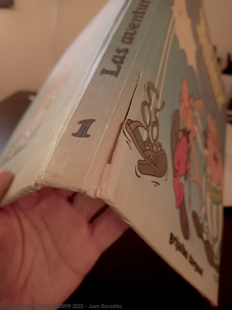 Restarurar un cómic de #asterix