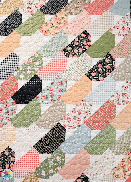 Top Notch quilt pattern by A Bright Corner a fast and easy layer cake pattern in four sizes