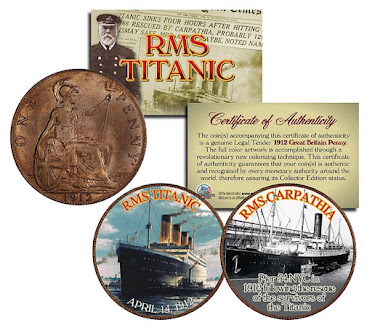 Titanic-Carpathia 2-Coin Set