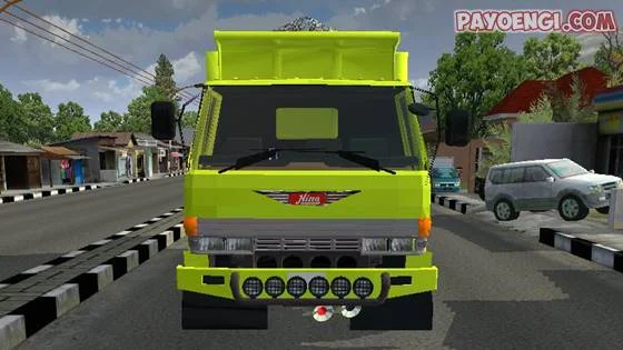 mod hino ranger dump muatan pasir