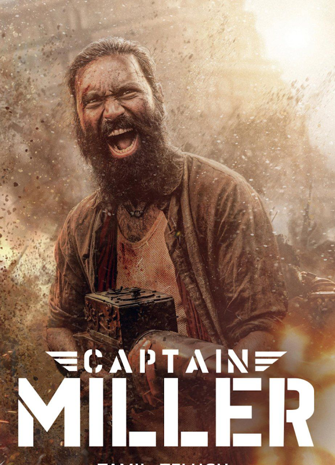 Captain Miller (2024) {Hindi (Clear) + Telugu} Dual Audio UnCut Movie HD E_Sub