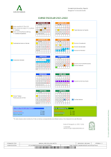 CALENDARIO ESCOLAR