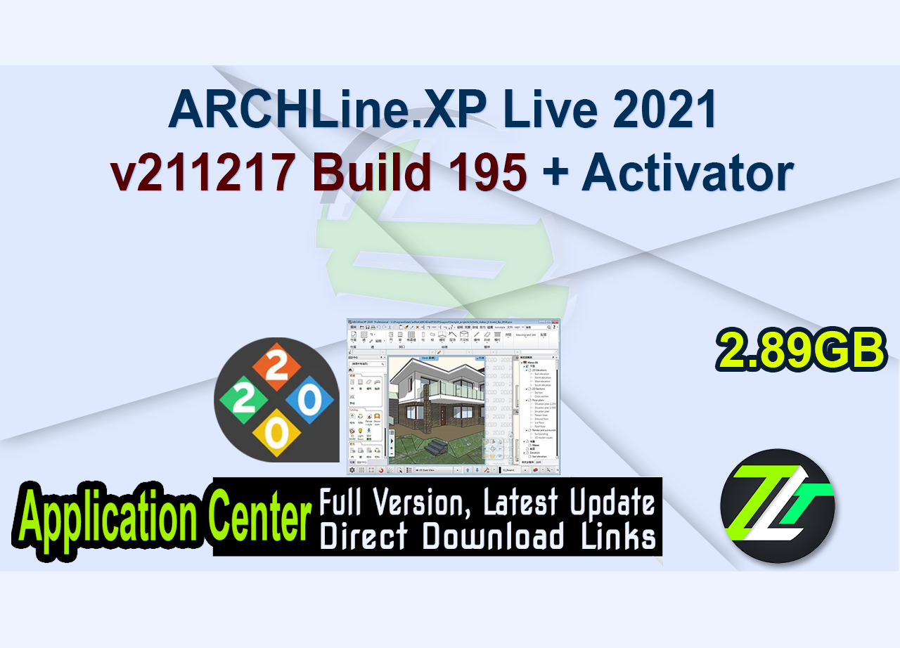 ARCHLine.XP Live 2021 v211217 Build 195 + Activator