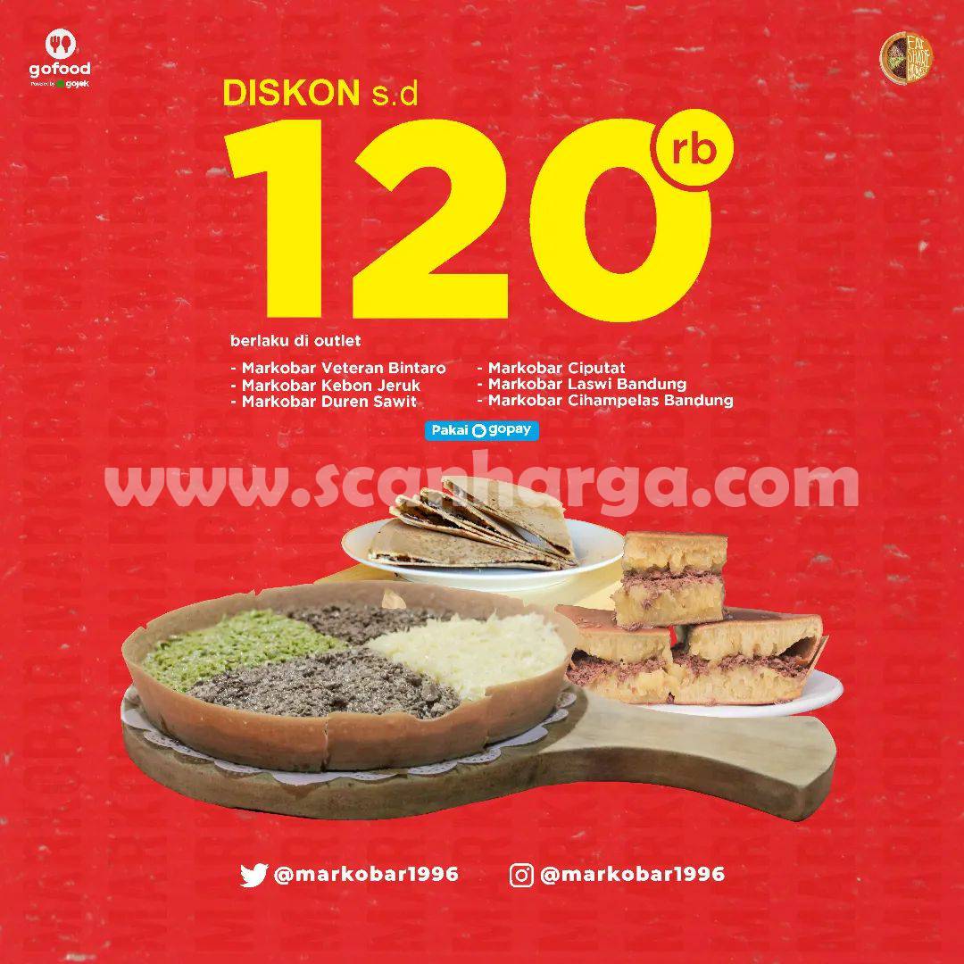 MARKOBAR Promo PAYDAY GOFOOD – DISKON hingga Rp 120.000