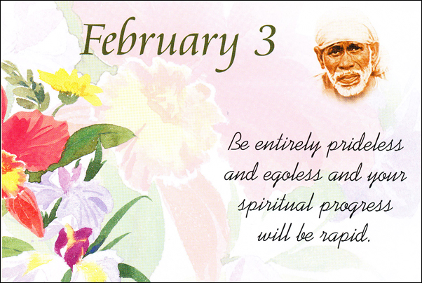 Sai Blessings - Daily Blessing Messages-Shirdi Sai Baba Today Message 03-02-2022