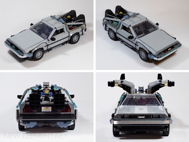 Has the Iconic 'Back to the Future' DeLorean Lego Set at an All-time  Low Price - CNET