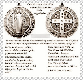 ORACIÓN Y MEDALLA DE SAN BENITO