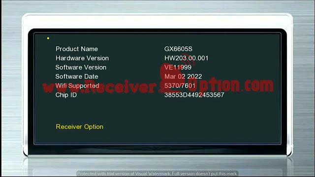 GX6605S HW203.00.001 NEW UPDATE WITH TIKTOK, SUPERCAST & DOUBLE WIFI OPTION 02 MARCH 2022