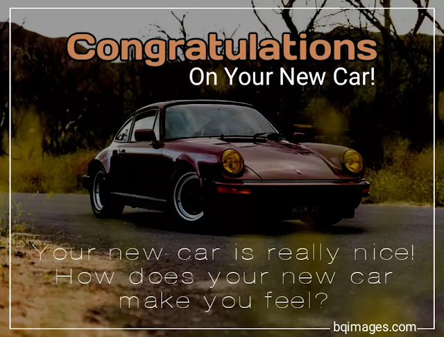 Congratulations on Your New Car Images