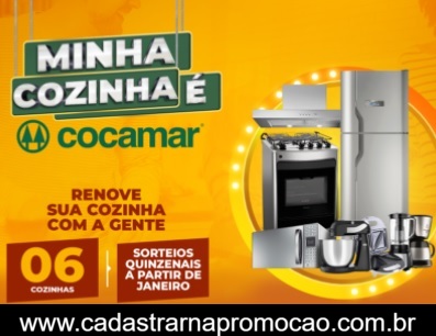 Cadastrar minha cozinha é Cocamar promoção 2022