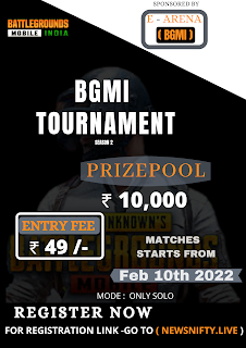 BGMI Tournament Registration Link 2022 | Terms & Conditions 