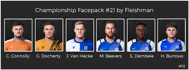 Championship Facepack #21 For eFootball PES 2021