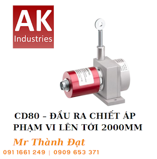 CD80 – ĐẦU RA CHIẾT ÁP , AK INDUSTRIES chính hãng tại Việt Nam