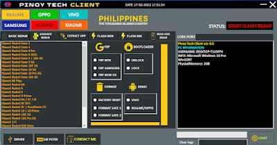 PINOY TECH CLIENT MTK Free TOOL