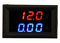 Digital Voltmeter Amperemeter 0-100V 10A