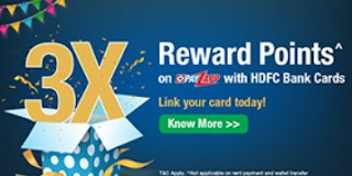 HDFC Payzapp 3x Rewrad Points
