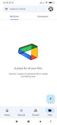 Cara Simpan File Google Drive via Aplikasi