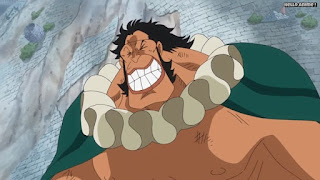 ワンピースアニメ ドレスローザ編 710話 八宝水軍 サイ SAI | ONE PIECE Episode 710