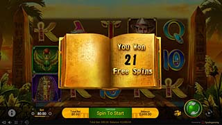 free spin book of myth