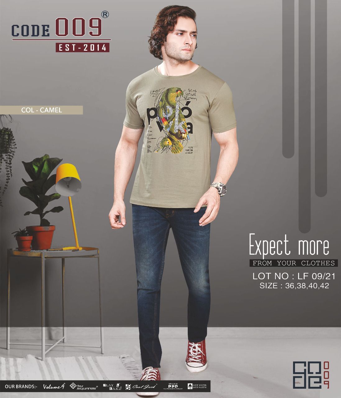 Code 009 Lot No 9/21 Mens Tshirts Catalog Lowest Price