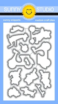 Sunny Studio Blog: Introducing Critters on The Go Animals on Scooters Matching Metal Cutting Dies