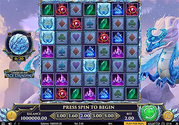 Main Gratis Slot Indonesia - Legend Of The Ice Dragon Play N GO