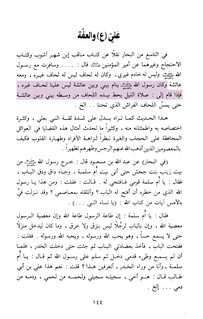 الرد على ياسر الحبيب "رجال يحتلمون في بيت عائشة"